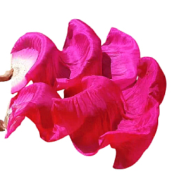 Веер-вейл для танцев 2 шт 57см х 1,8м №3, малиновый